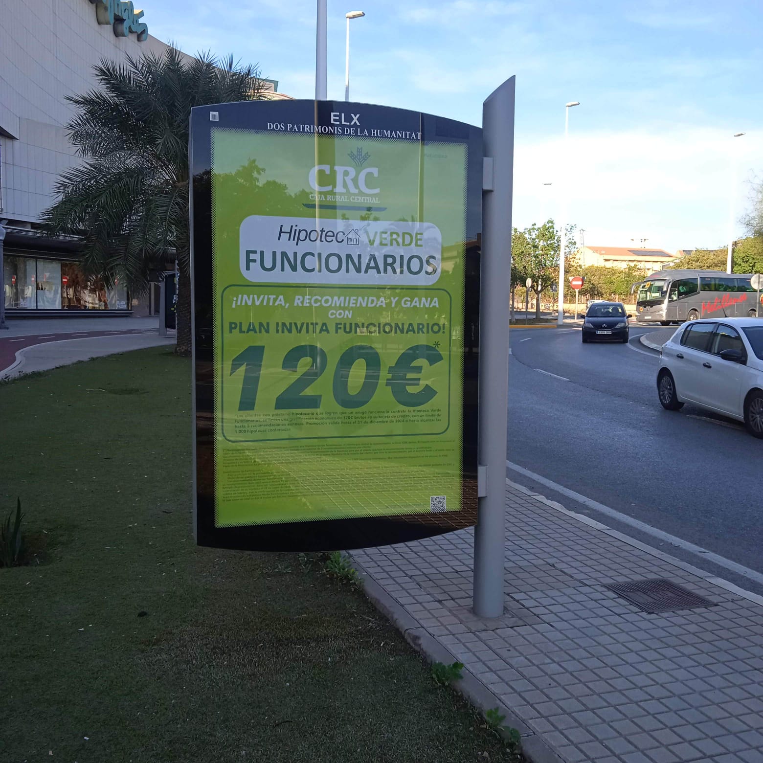 Mupi en Avenida Candalux de Elche