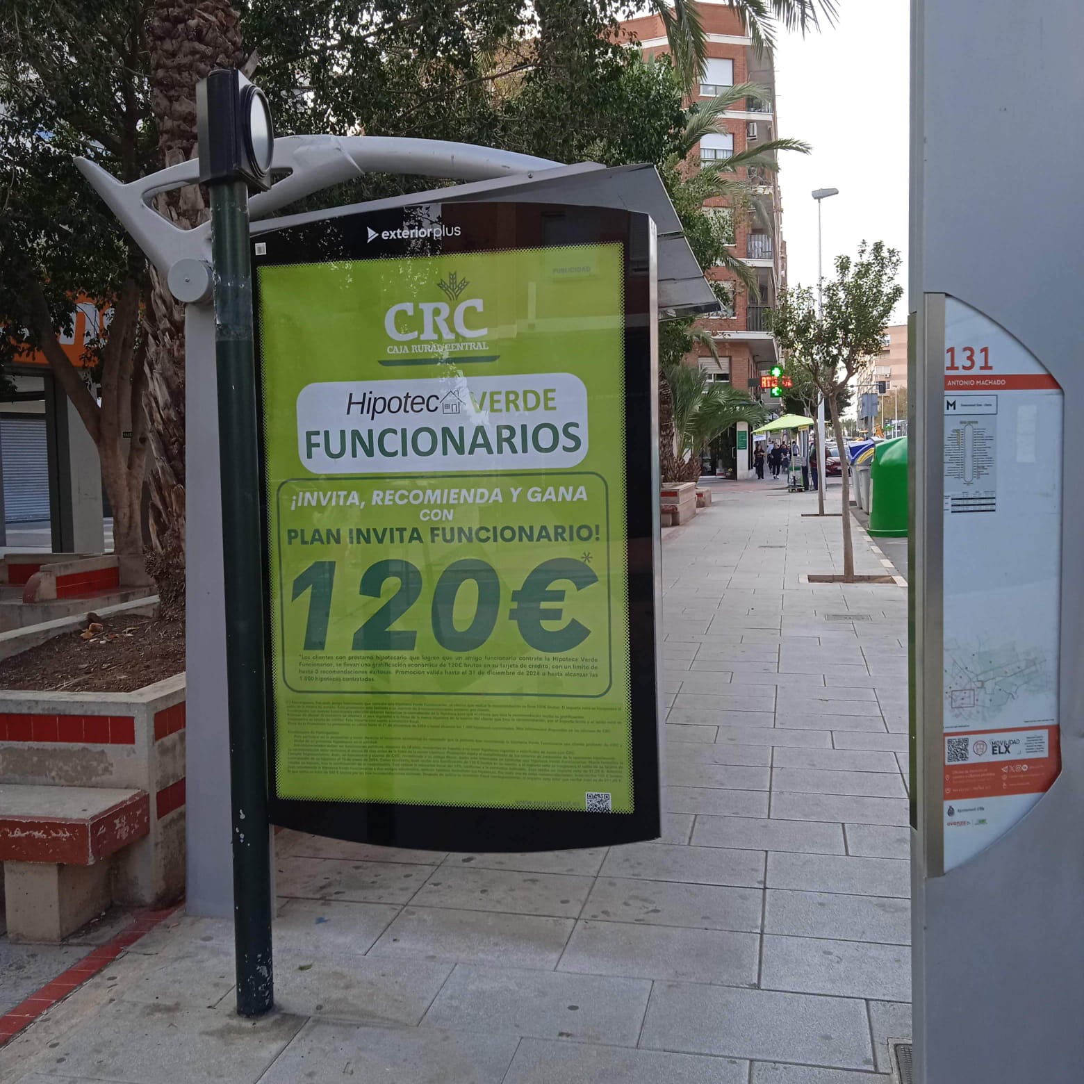 Marquesinas en Calle Pedro Juan Perpiñan