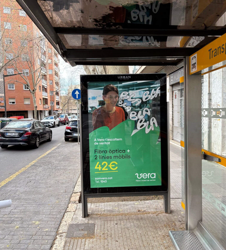 Marquesina en Avenida Mariá Fortuny