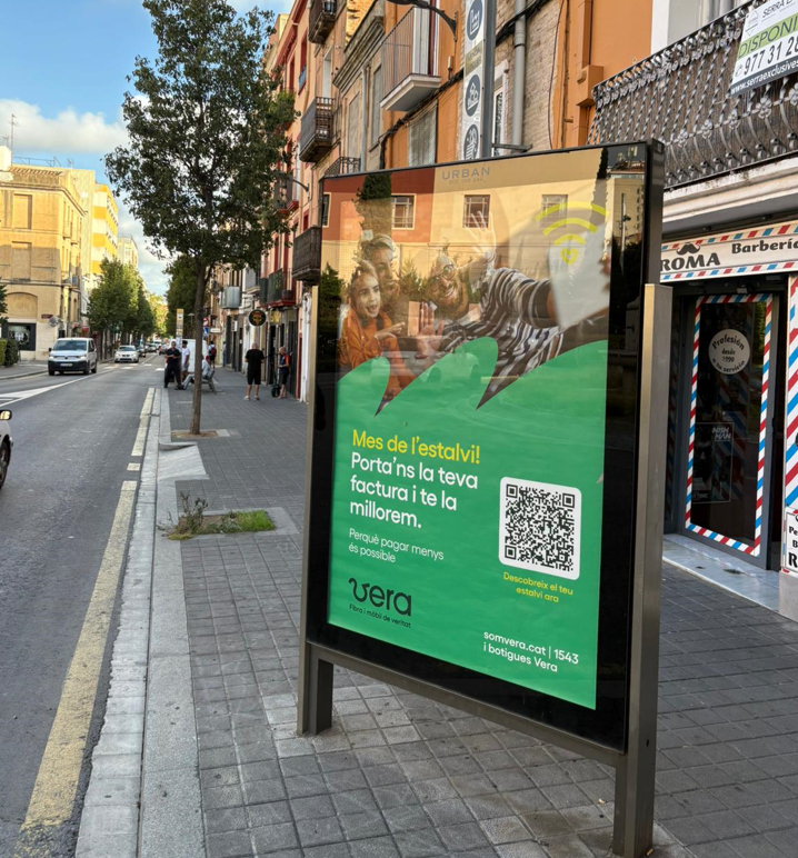 Mupi en Plaza Hercules de Reus Mupi en Plaza Hercules de Reus