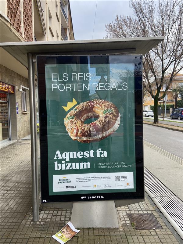 Ejemplo de campaña en Marquesina en Pare Huix