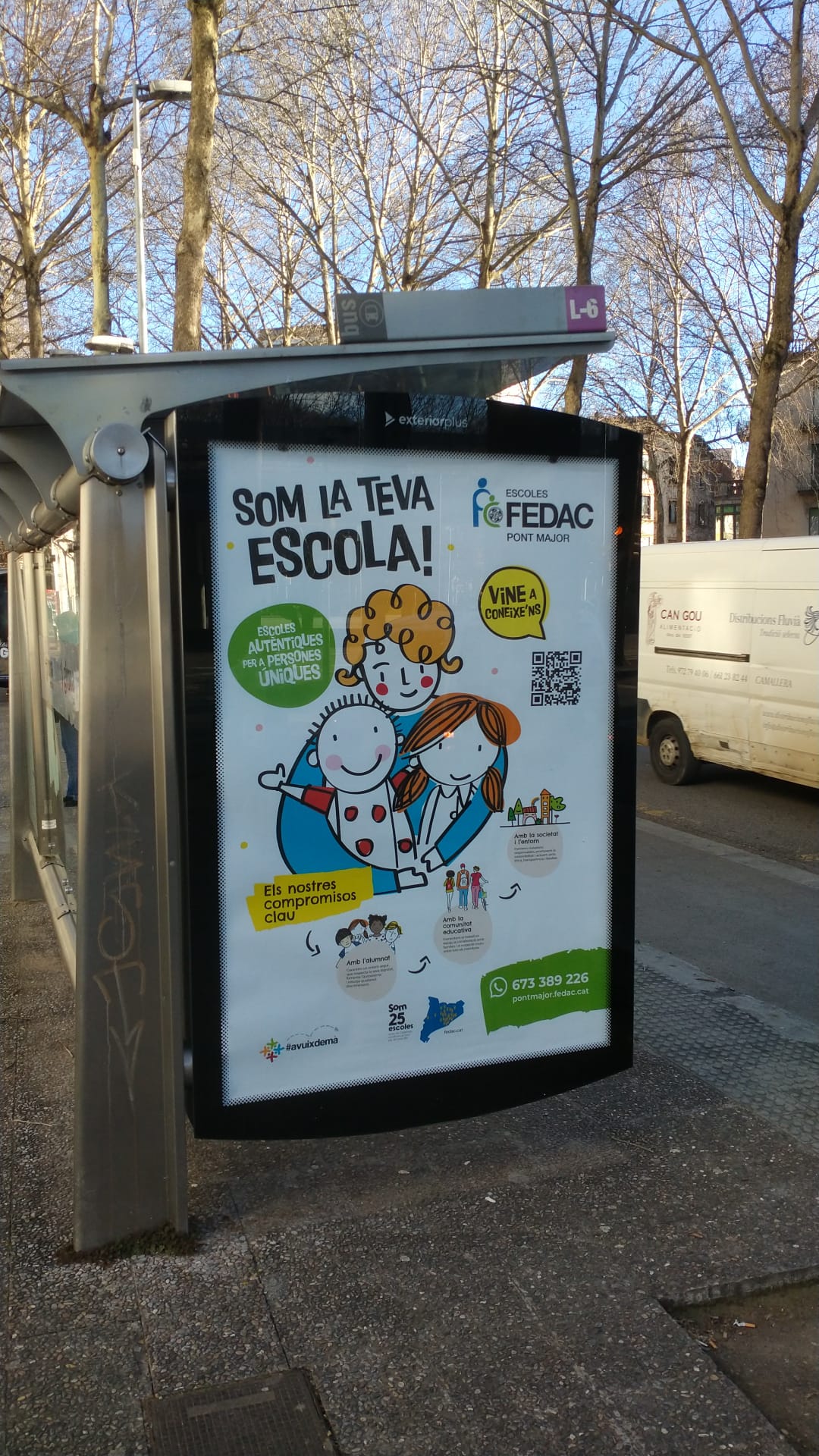 Marquesina en Calle Río Güell