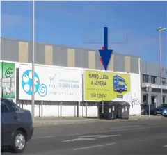 Vallas publicitarias en Almería en Avenida del Mediterráneo y entorno Montserrat