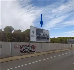 Ronda de Ponent · Terrassa Vallas publicitarias en Terrassa en Ronda de Ponent y cruces principales