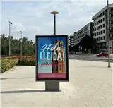 Mupi en Cappont–Universitat, Lleida