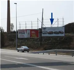 Vallas publicitarias cerca del Hospital Universitario de León