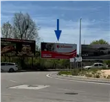 Vallas publicitarias en la A-2 en Madrid en el entorno de Avenida de Aragón y Canillejas