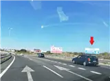Vallas publicitarias en accesos A-7 en Tarragona
