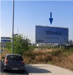 Vallas publicitarias en Bonavista y N-340 (Tarragona)