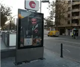 Mupi en Benimaclet Valencia