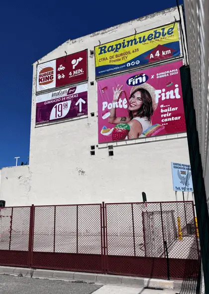 Publicidad en lona en Valencia Publicidad en lona en Valencia