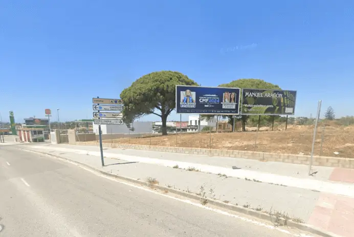 Publicidad exterior Fuente Amarga Chiclana