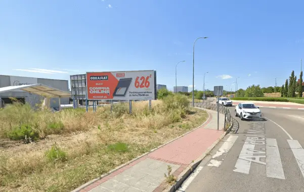 Publicidad exterior en Av. Monte Valdelatas Vallas en Av. Monte Valdelatas y enlaces a M-603