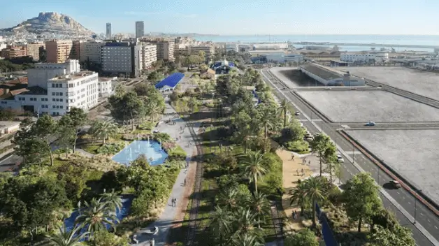 Publicidad exterior en el Área de Benalúa y Carolinas de Alicante