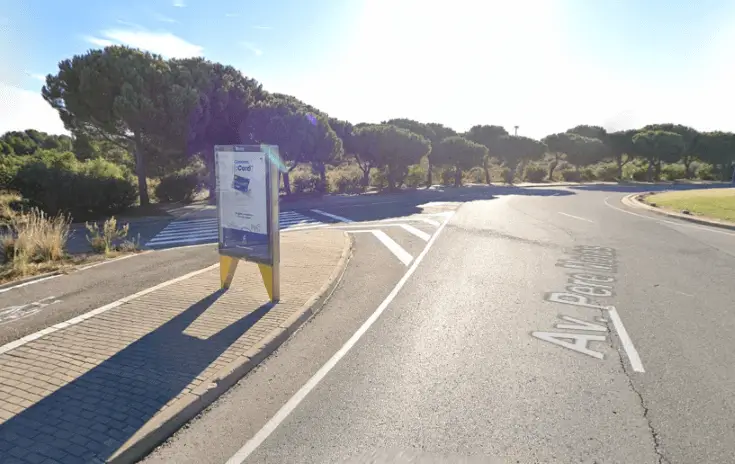 Soportes publicitarios en la Avenida Principal de Vila-Seca