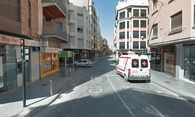 Mupis en el centro histórico de Burriana