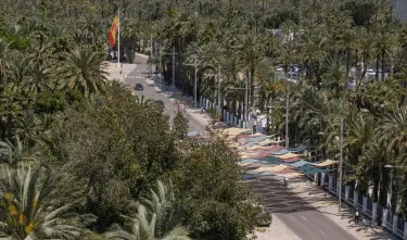 Publicidad exterior en el Centro de Elche Publicidad exterior en el Centro de Elche