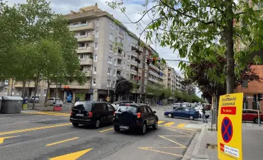Publicidad exterior en la Avenida Sant Esteve