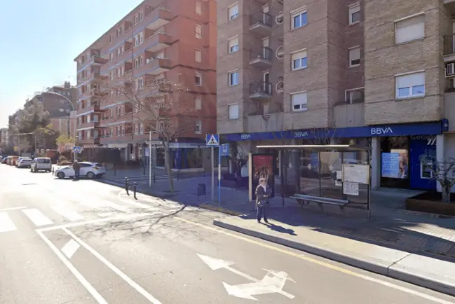 Marquesinas y mupis en Av. Barcelona, Igualada