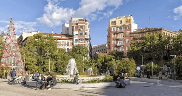 Publicidad exterior en Chamberí, Madrid