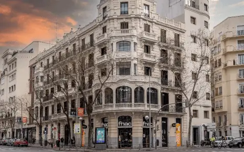 Publicidad exterior en el Barrio de Salamanca