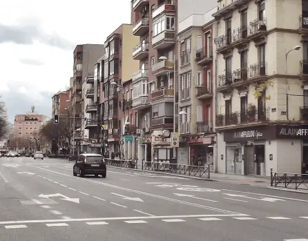 Publicidad exterior en Tetuán, Madrid