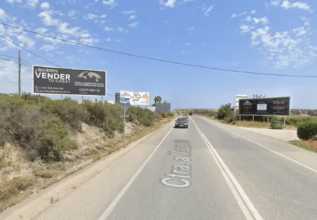 Publicidad exterior en RM-332 y Mazarrón Park