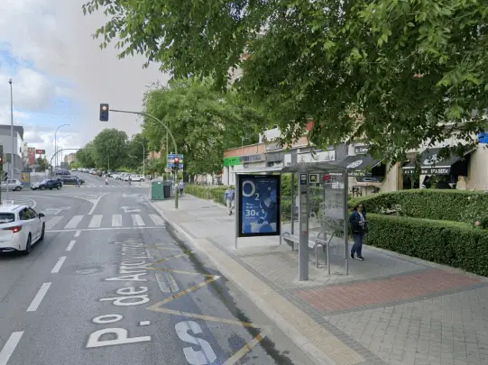 Publicidad exterior en el Centro de Móstoles