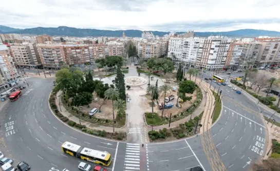 Publicidad exterior en Plaza Circular de Murcia Publicidad exterior en Plaza Circular de Murcia