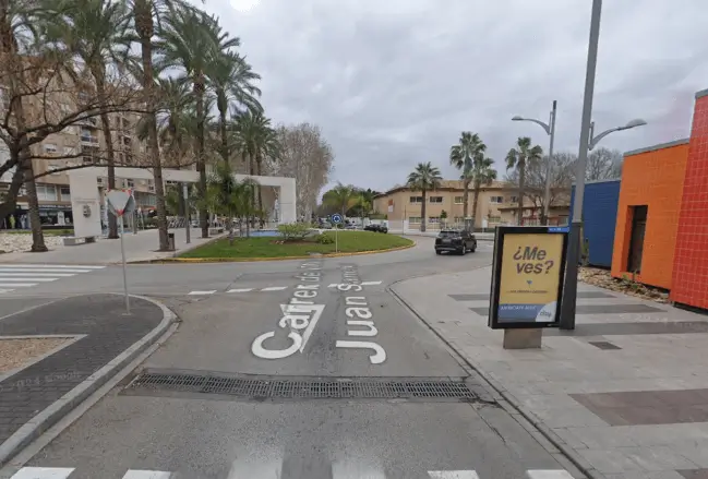 Soportes en Passeig Joan Fuster