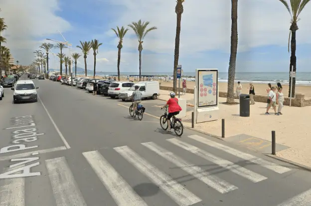 Publicidad exterior en el Casco Antiguo Soportes cercanos a itinerarios del Castillo de Peñíscola