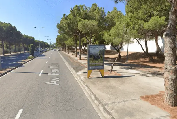 Soportes publicitarios en las Cercanías del Puerto de Vila-Seca