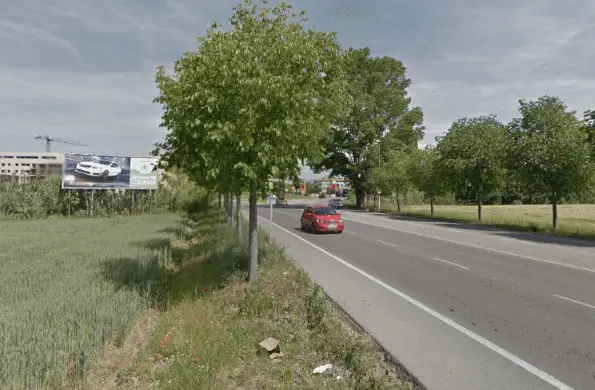 Publicidad exterior en el Paseo Marques de Camps