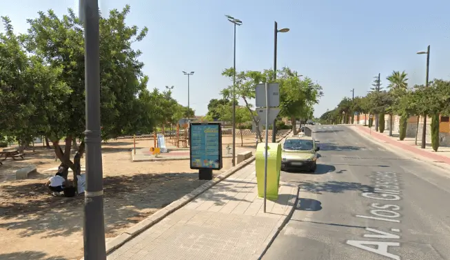 Marquesinas y mupis en barrios residenciales