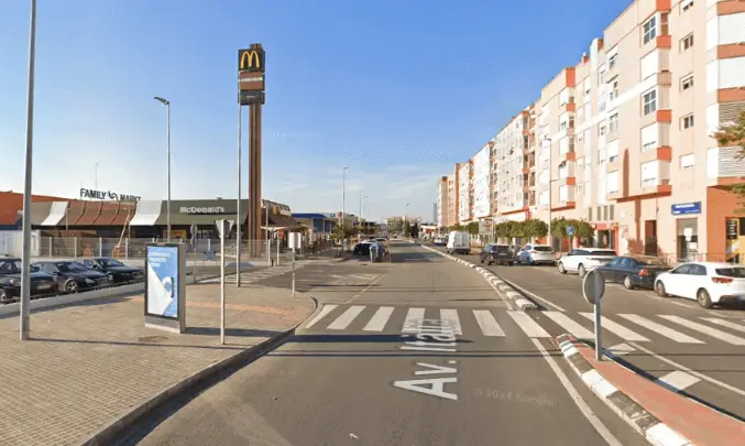 Publicidad exterior en la Avenida Italia