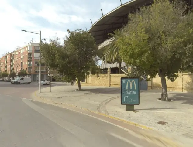Plaza de España y casco antiguo de Xàtiva