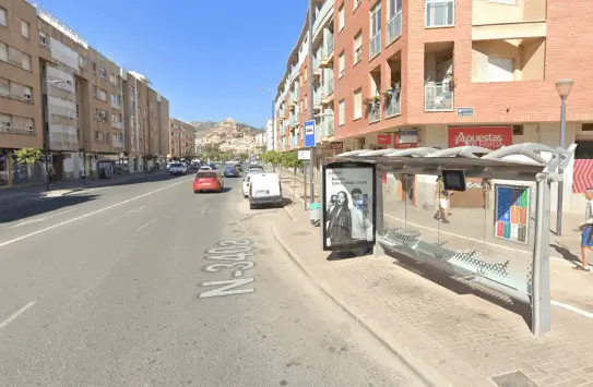 Soportes publicitarios en Avda. Europa