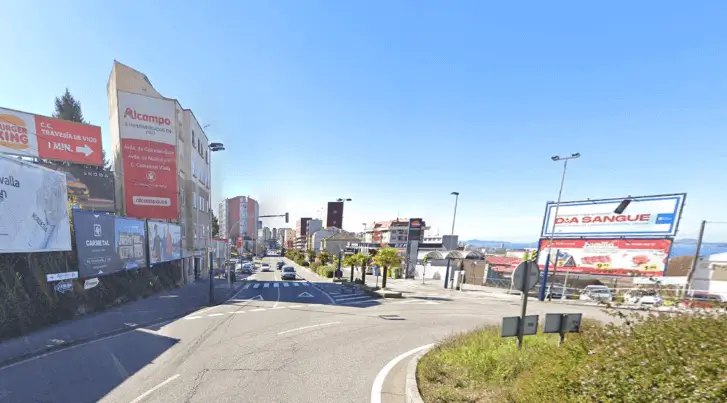 Publicidad exterior Travesía de Vigo