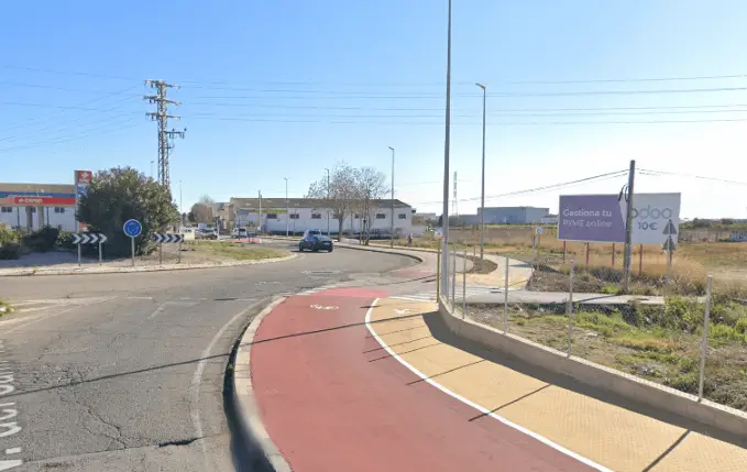 Vías hacia València y Mislata