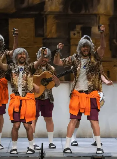 Desfiles y disfraces del Carnaval de Chiclana