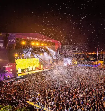 Publicidad exterior en los Conciertos de Verano de Molina