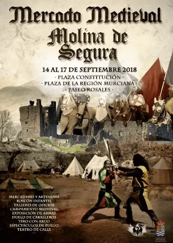 Publicidad exterior en el Mercado Medieval de Molina