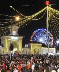 Publicidad durante la Feria de Albacete