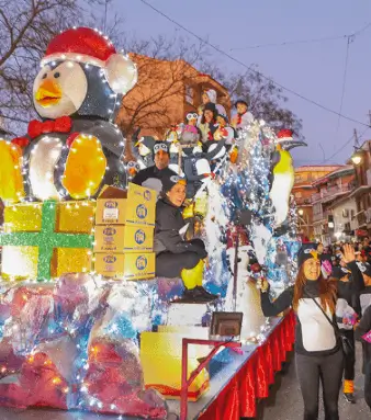 Publicidad exterior durante la Navidad en Alcobendas Iluminación navideña y publicidad exterior en Alcobendas