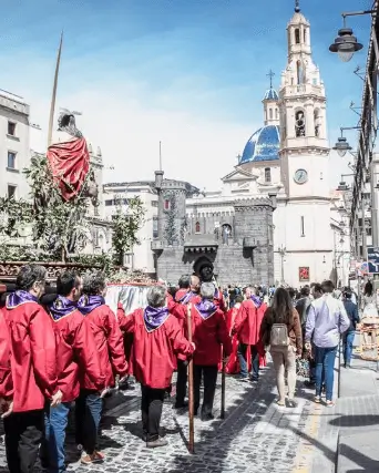 Publicidad exterior en la Semana Santa de Alcoy