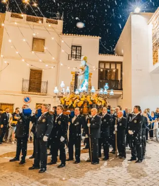 Publicidad exterior en Fiestas Patronales de Calpe