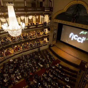 Publicidad exterior durante el Festival de Cine de Cartagena