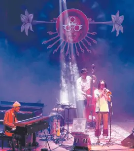 Publicidad exterior durante el Festival Internacional de Jazz de Cartagena