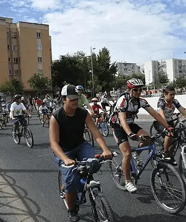 Publicidad exterior durante Coslada en Bici Publicidad exterior durante Coslada en Bici