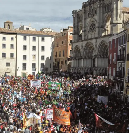 Publicidad exterior durante el Día de San Mateo Publicidad exterior durante el Día de San Mateo